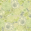 Stock Illustration Succulent Plants Seamless Pattern Background Image