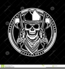 Cowboy Skull Clipart Image