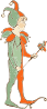 Jester Child Clip Art