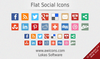 Flat Social Icons Image