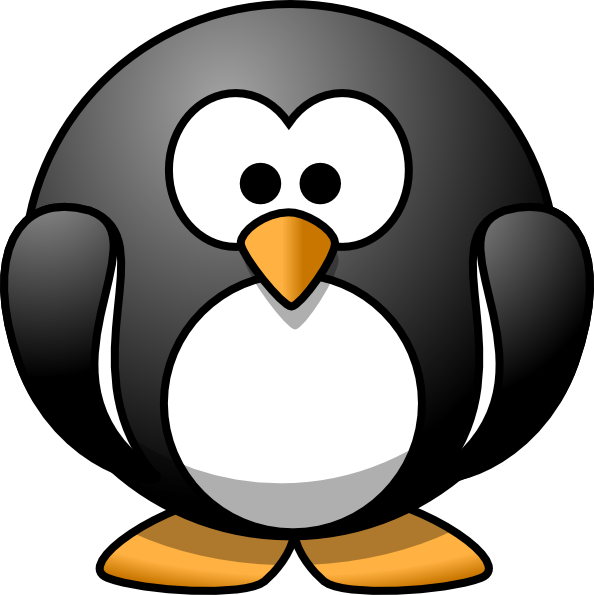 free animated penguin clip art - photo #5