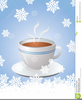 Christmas Tea Cup Clipart Image