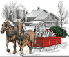 Sleigh Ride Clipart Image