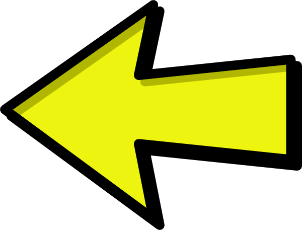 clipart yellow arrow - photo #1