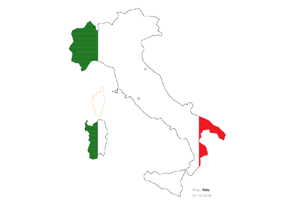 clipart map of italy - photo #37