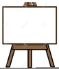 Free Art Easel Clipart Image