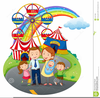 Amusement Rides Clipart Image