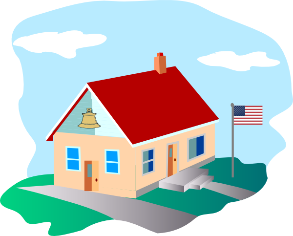 schoolhouse clipart free - photo #29