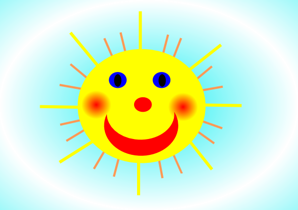 clipart summer sun - photo #11