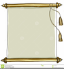Scroll Borders Clipart Image
