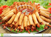 Spring Rolls Clipart Image