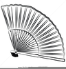 Art Deco Fan Clipart Image