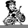 Bike Clipart Black And White Image