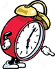 Animated Clocks Clipart Image