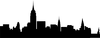 Skyline New York Clipart Image