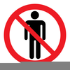 Hazard Signs Clipart Image