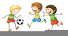 Children At Play Free Clipart Image