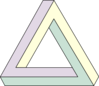 Penrose Triangle Clip Art