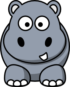 Hippo Clip Art