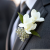 Seeded Eucalyptus Boutonniere Image