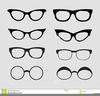 Free Vector Eyeglass Clipart Image