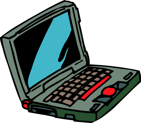 clipart of laptop - photo #25