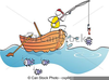 Funny Fisherman Clipart Image