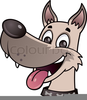 Happy Dog Cartoon Clipart Image