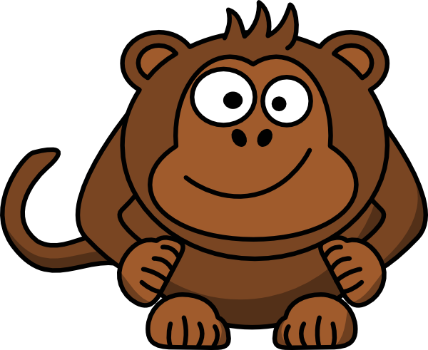 baby monkey clipart - photo #9