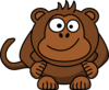 Baby Monkey Clip Art