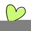 Funky Heart Clipart Image