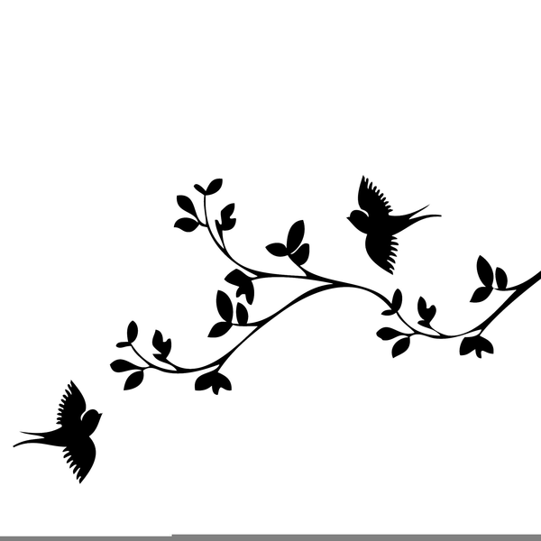 Birds In A Tree Clipart | Free Images at Clker.com - vector clip art