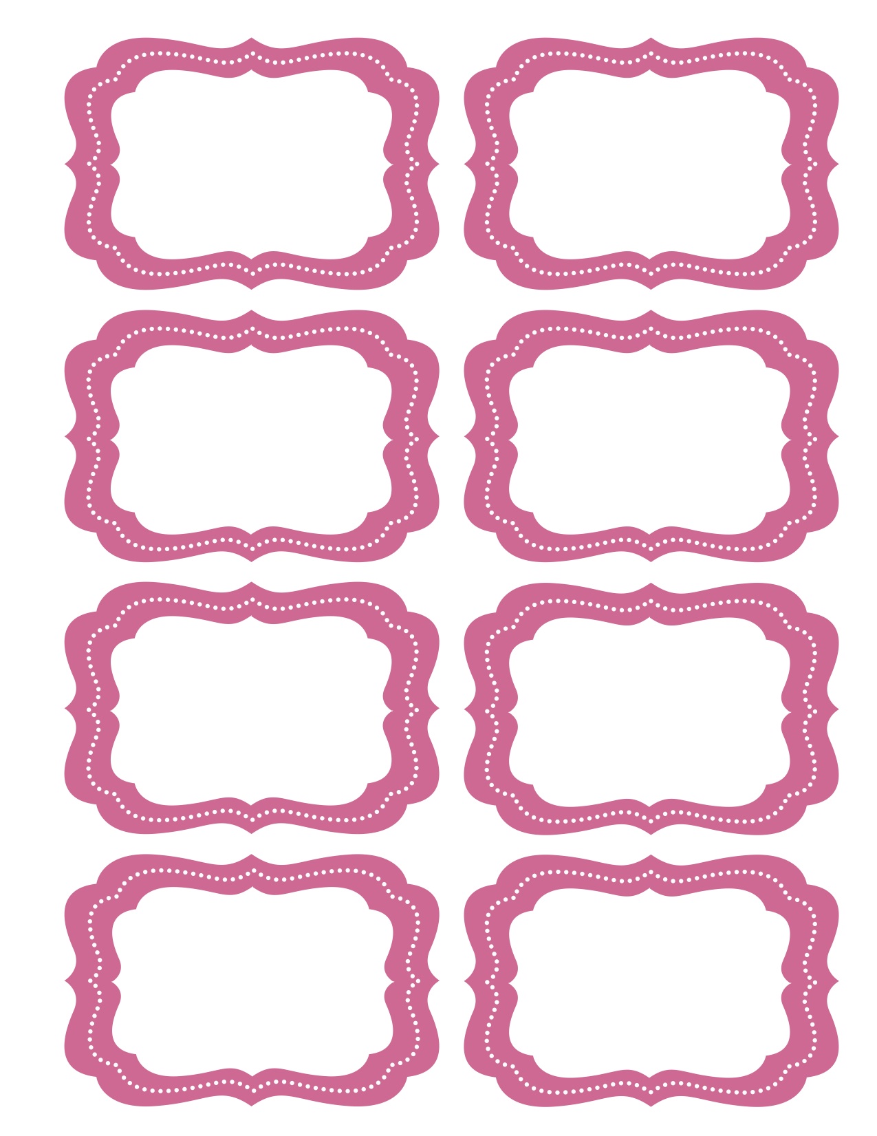 Candy Labels Blank Free Images at vector clip art online