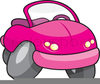 Funny Car Clipart Image