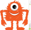 Furry Monster Clipart Image