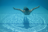Man Swimming In Pool Eizc Image