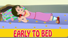 Go To Bed Early Clipart Image