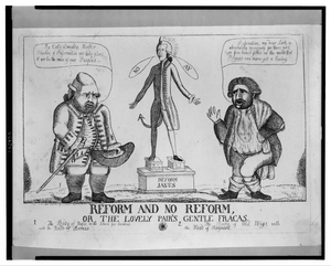Reform And No Reform, Or The Lovely Pair S Gentle Fracas Image