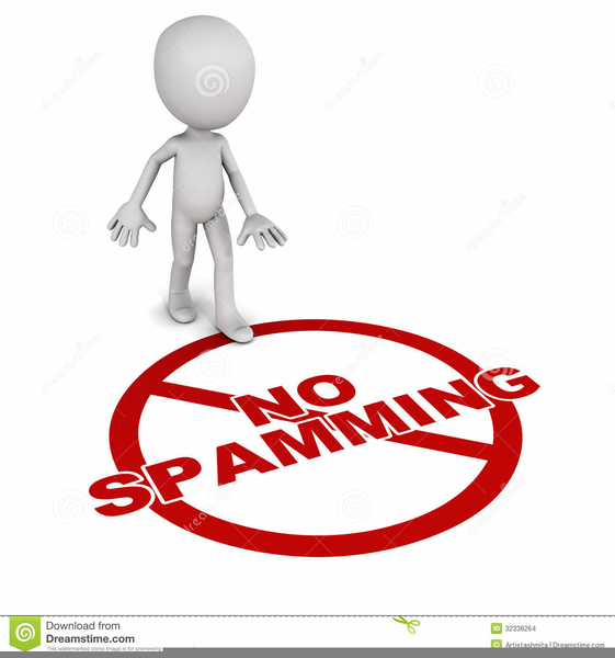 free no spam clipart