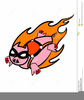 Pig Flying Clipart Image