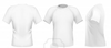 Vector Illustration Men S T Shirt Design Template Front Back And Side View Image