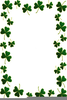 Free St Patricks Day Border Clipart Image