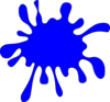 Blue Splash Clip Art