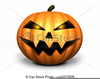 Scary Jack O Lantern Clipart Image