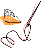 Needle Thread And Timble Clip Art