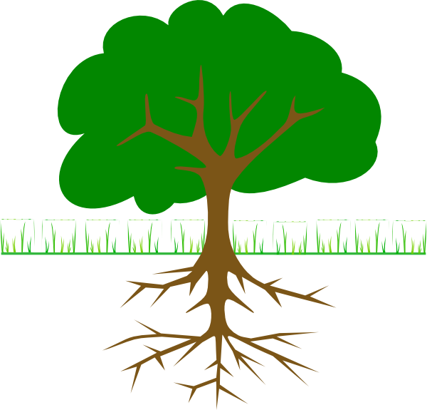 clipart family tree with roots - photo #14