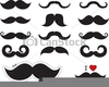 Free Moustache Clipart Image