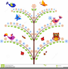 Whimsical Butterfly Clipart Image