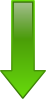 Arrow-down-green Clip Art