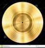 Gold Record Clipart Image